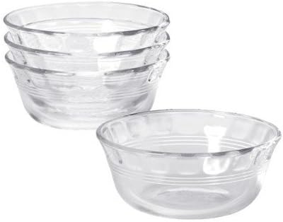 Clear Glass Original 10 oz Custard Cup (4 Pack)